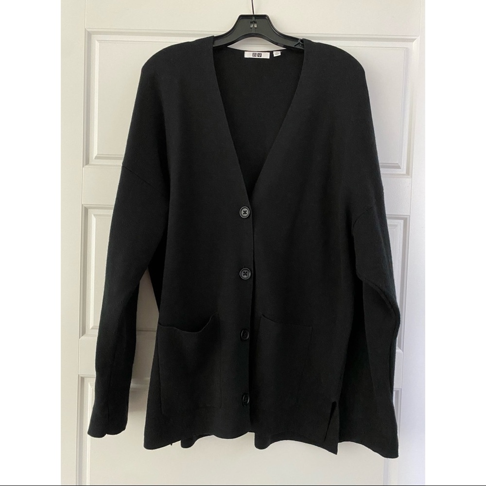 Uniqlo U Milano Ribbed Oversized Cardigan